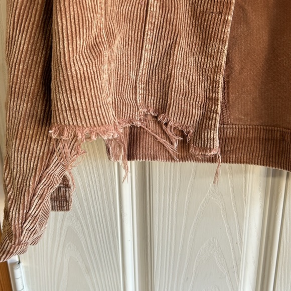 COPY - NWOT Womens corduroy Shacket/jacket size large color cocoa - Picture 3 of 6